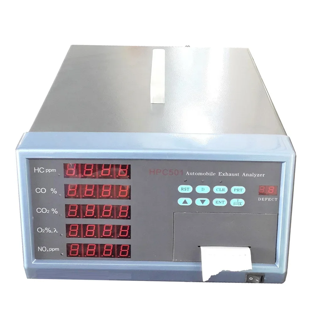 Petrol & Diesel Dual System Five Gas Exhaust Gas Analyzer