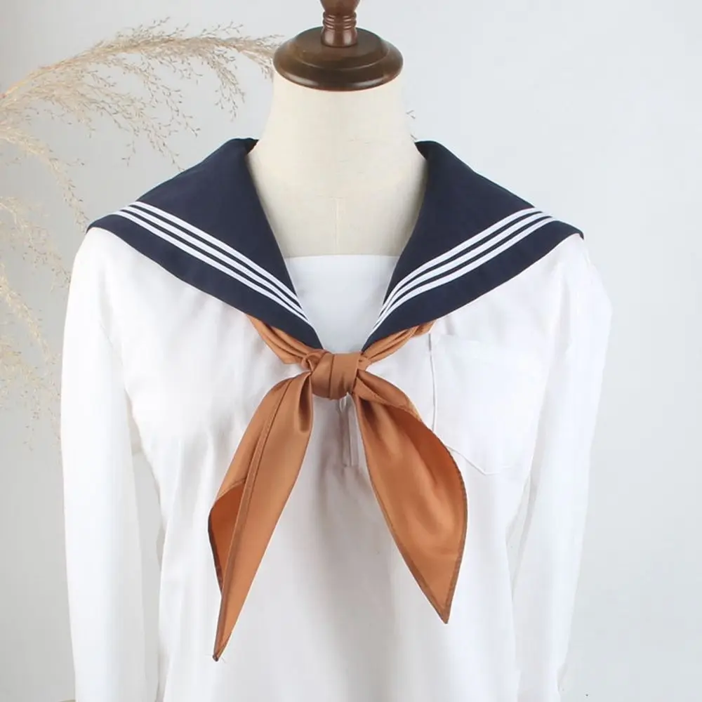 Japanese Neck Ties Sailor Uniform Ties Triangle Scarf Bow Small Bowtie