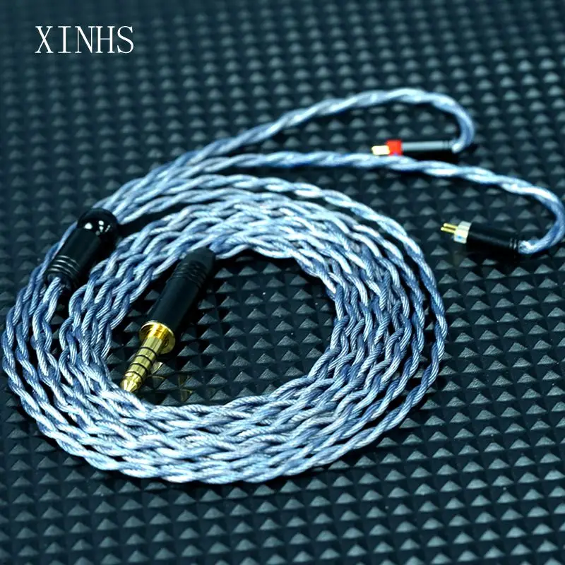 

XINHS S104 4-strand 7N pure copper LITZ coaxial shielding upgrade line