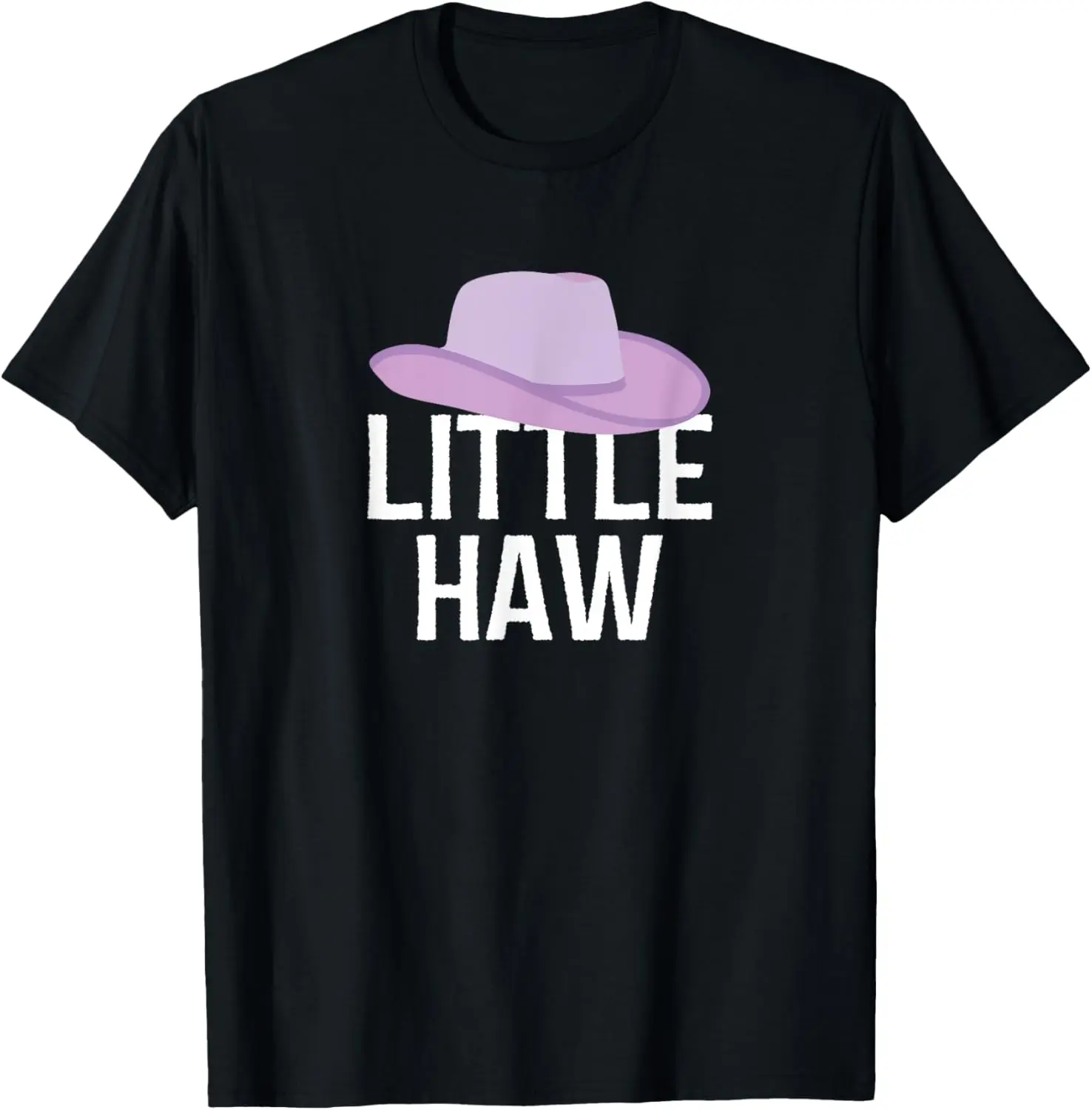 Country Western Theme Sorority Reveal Little Haw Cowgirl Hat T-Shirt