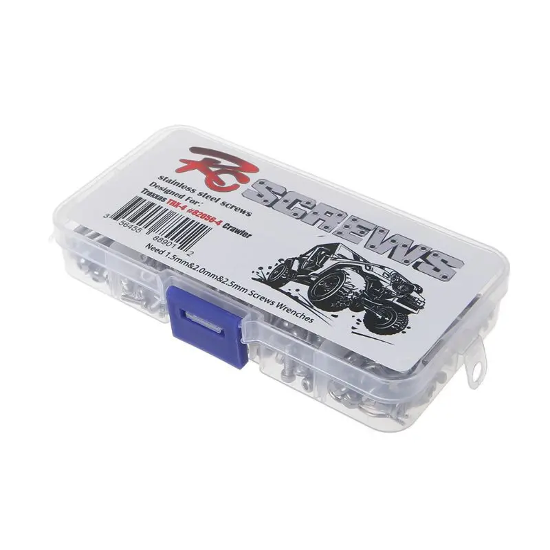 

Traxxas TRX4 Land Rover, Screw Box TRX-4 Ford, Tactical Edition 8 2056-4 Stainless Steel Screw
