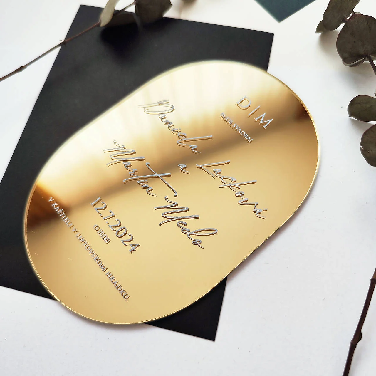 

Свадебные приглашения на паспорт на заказ, золото, серебро, зеркало, акрил, Carte D'invitation De Mariage для выставки, помолвки