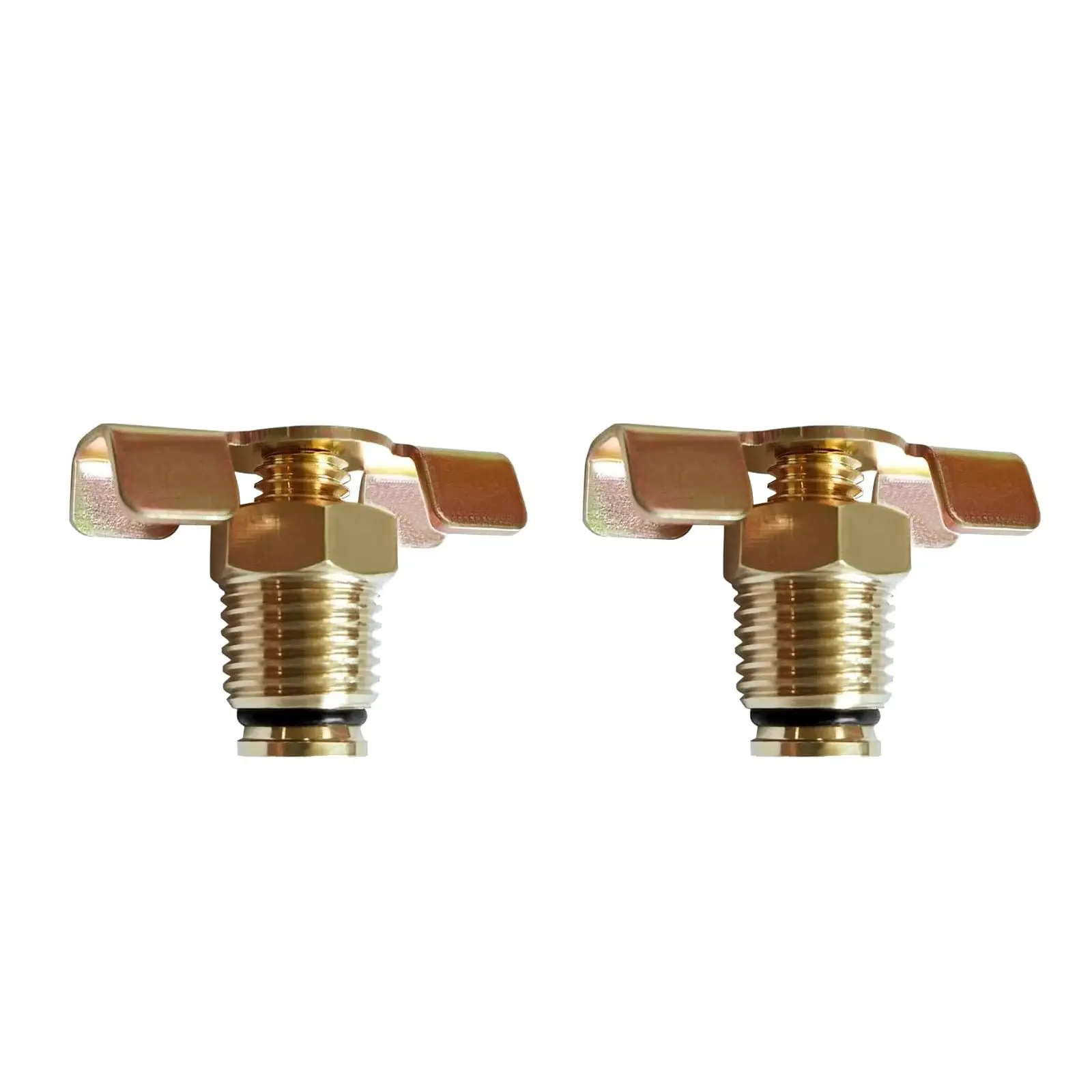 

2x Drain Valve for Air Labor Saving Portable 1/4" NPT Male Thread