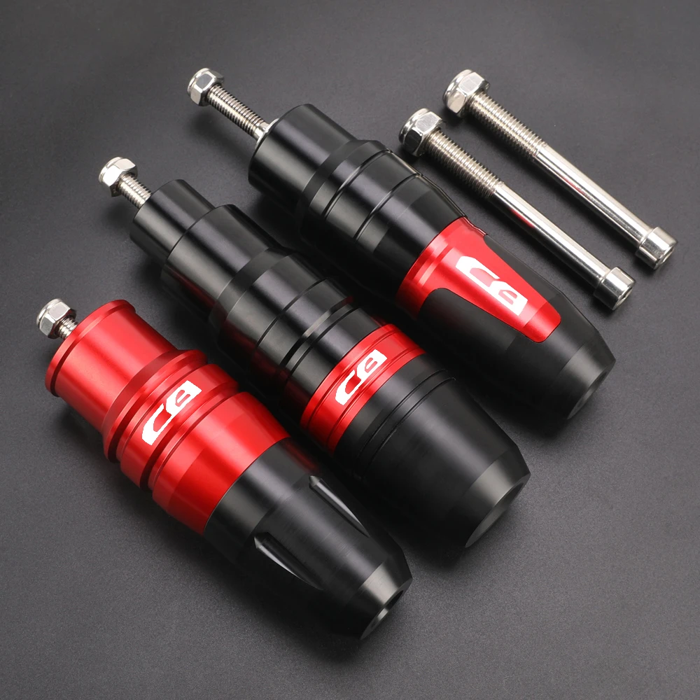 

Motorcycle Exhaust Slider Crash Pads Falling Protection Anti-Drop Frame Slider FOR HONDA CB400F CB400X CB500F CB500X