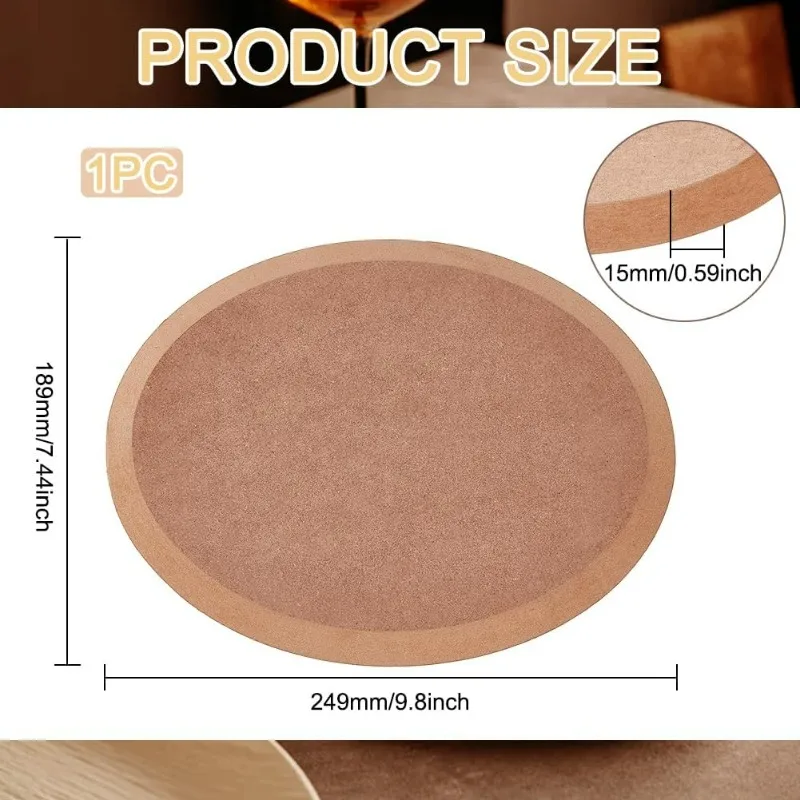 Oval Pottery Tools, Ceramic Plate Forming Tool Handbuilding Dish Plate Slump Tool Dish Pottery Tools MDF Density Board for Dish