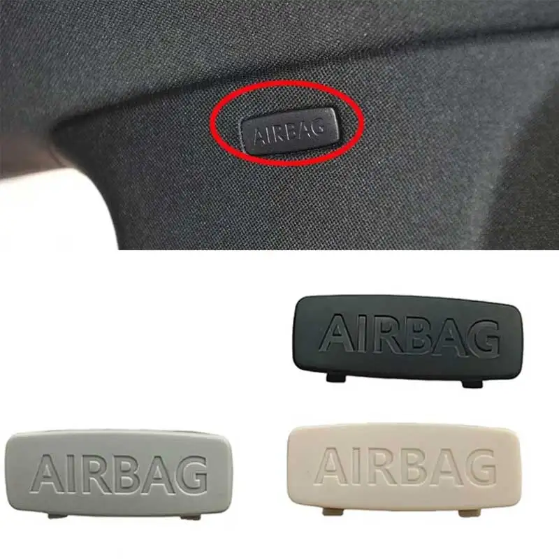 

The "airbag" Badge Airbag Cover A B C Pillar Decorative Cover Is Suitable for Volkswagen CC Golf MK5-6 Jetta Passat Polo Touran