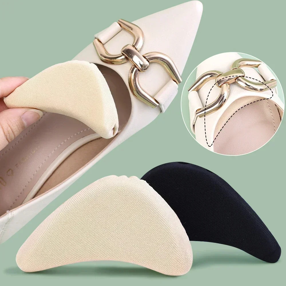 High Heel Forefoot Insert Toe Sponge Plug Insoles Cushion Pain Relief Protector Women Shoes Toe Front Filler Cushion Accessories