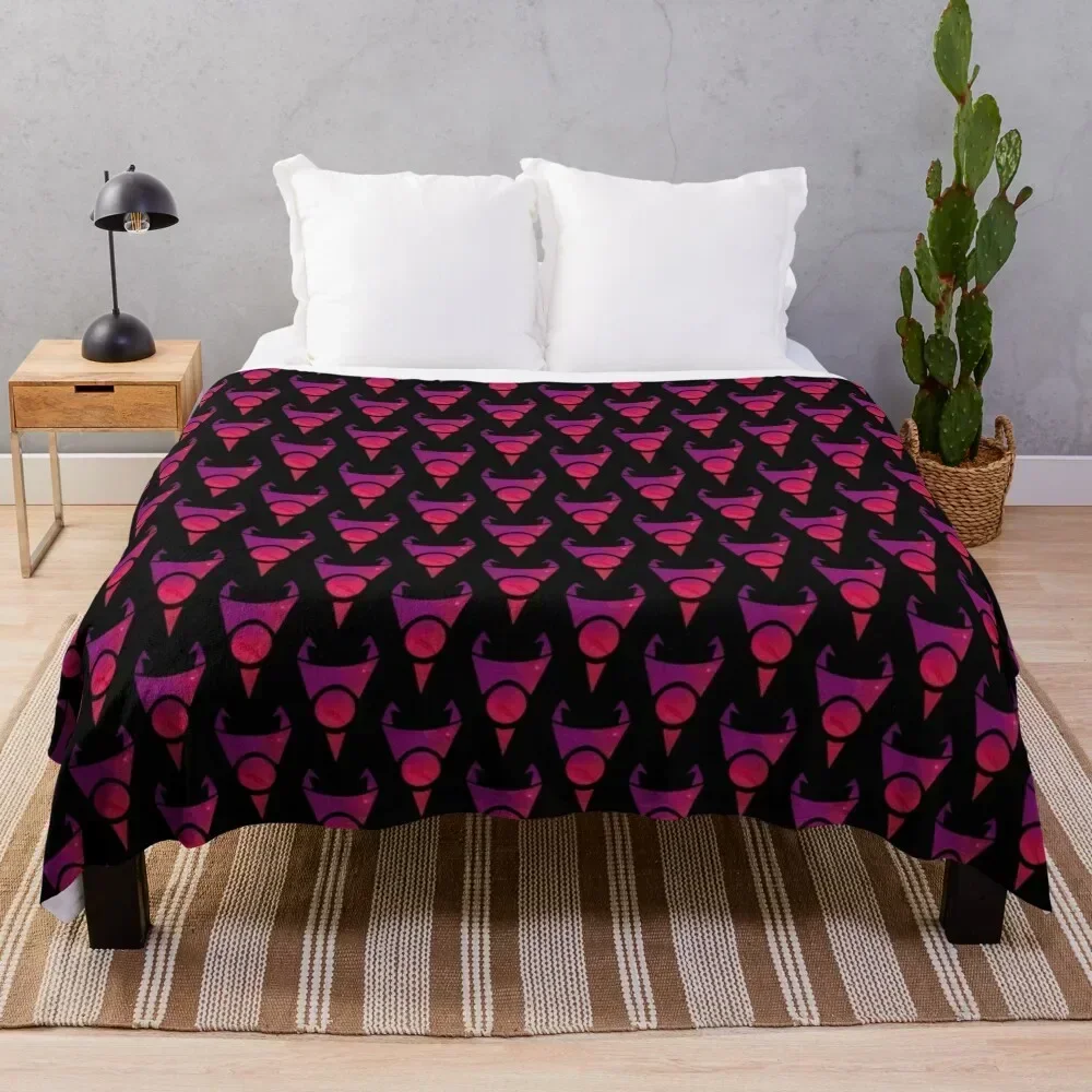

Invader Zim - Irken logo Throw Blanket Luxury Throw Warm Cute Plaid Custom Blankets