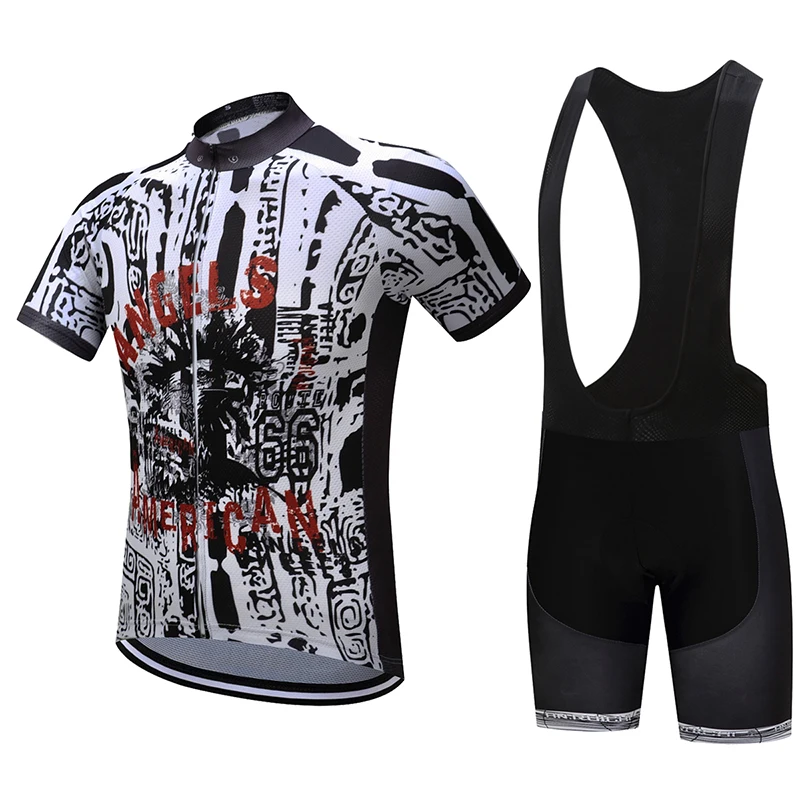 

Summer Unisex Quick Dry Cycling Sets Anti-sweat Pattern Printing 3D Padding Cushion Sport Jerseys Customized/Wholesale Service