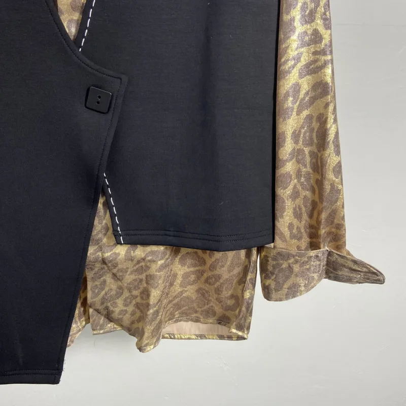 HKSH Spring Autumn New Men's Yamamoto Dark Style Design Sleeveless Vest High-End Irregular Waistcoat Trendy Elegant Tops HK13193