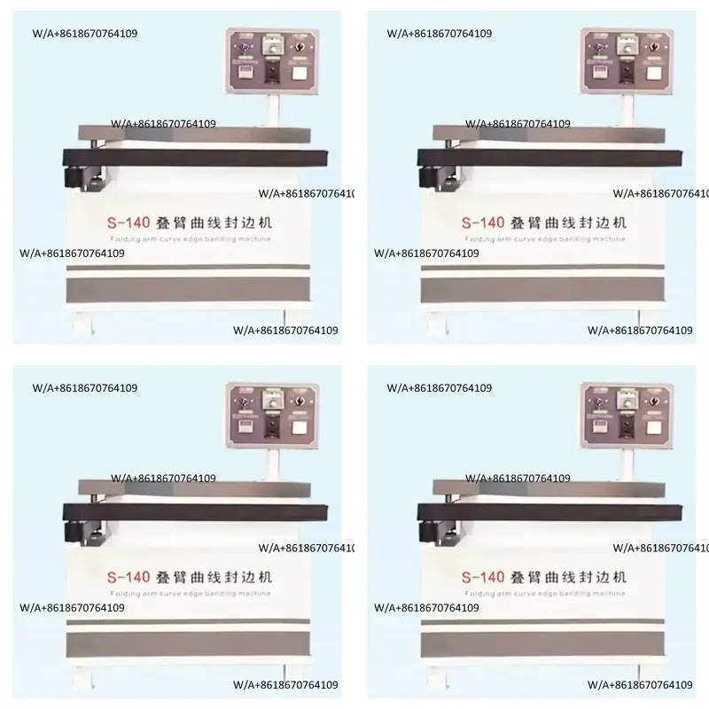 2026 S140 Edge Banding Machine with Auto Gluing and Trimming Buffing and Automatic End Cutting