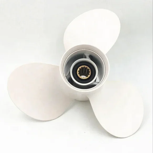 69W-45943-00-EL 3x11x15-G Outboard Motor Parts Heavy Duty Replace New Aluminum Propeller For Boat Engine