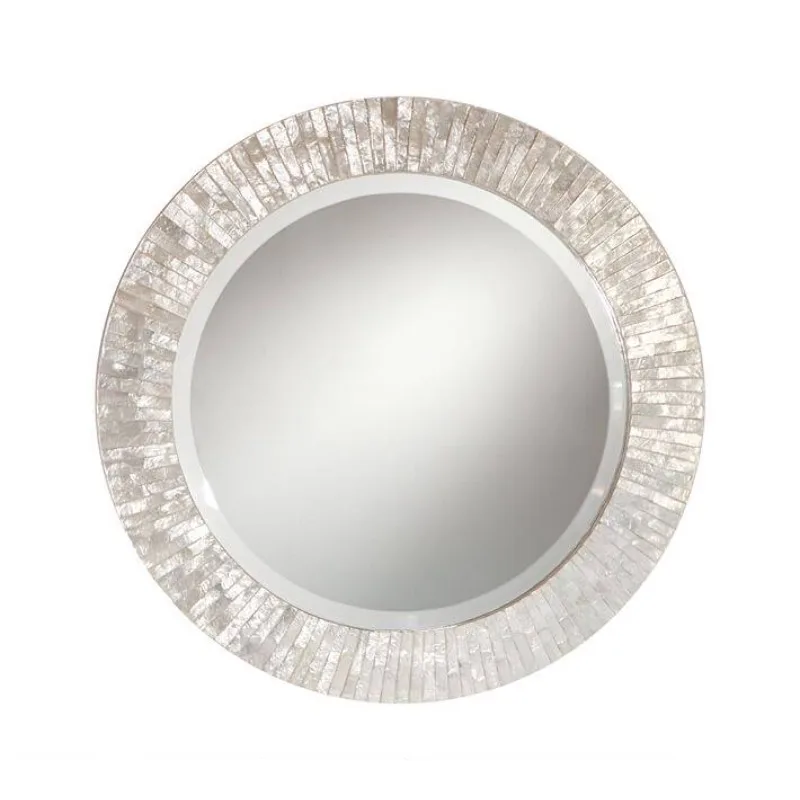 

Xuan mirror shell natural iridescent tone art mirror decorative mirror