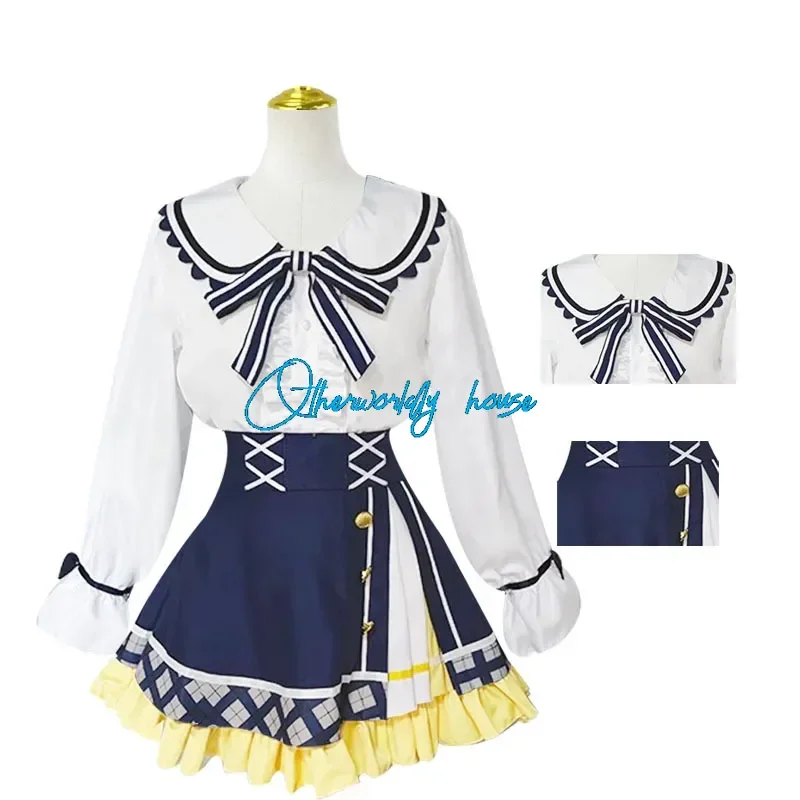 Anime CREATIVE Izumi Hiyori Cosplay Costume High School Girls Lolita Shirt Skirt for Convention