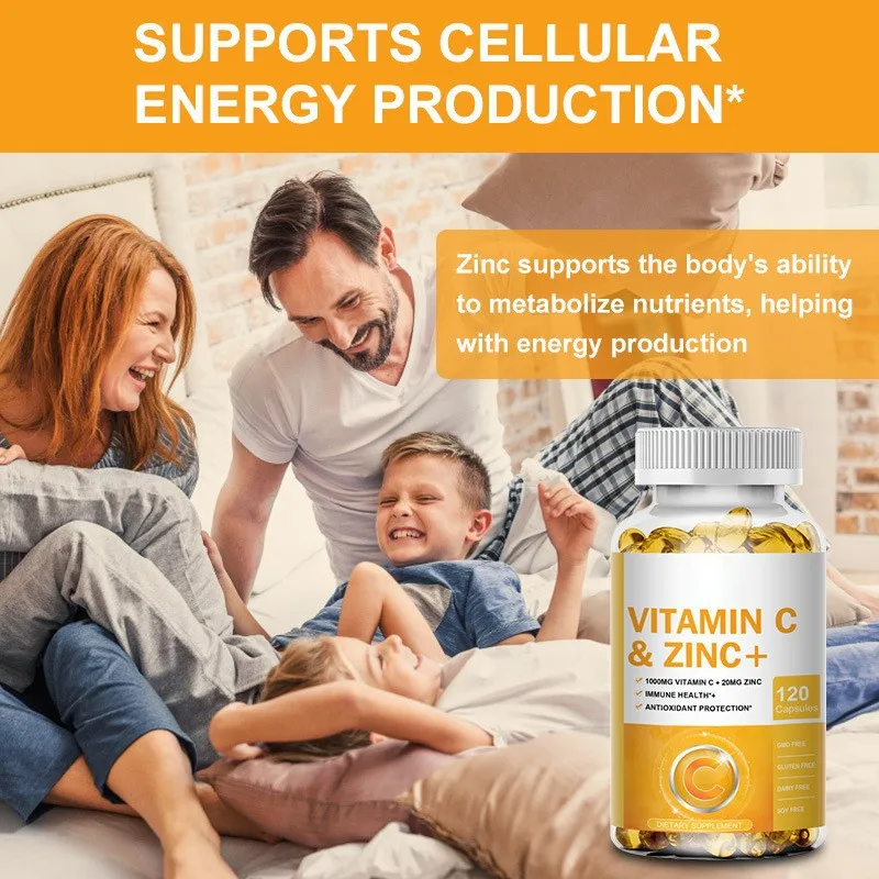 

Vitamin C soft capsules supplement nutrition, protect skin health, promote collagen synthesis, and enhance immunity