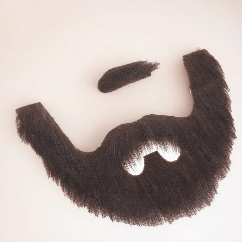 

1Set Dense Fake Beard and Faux Eyebrow for Entertainment Events Cosplay Movie Props Stage Performance Beard Decor Party Favor
