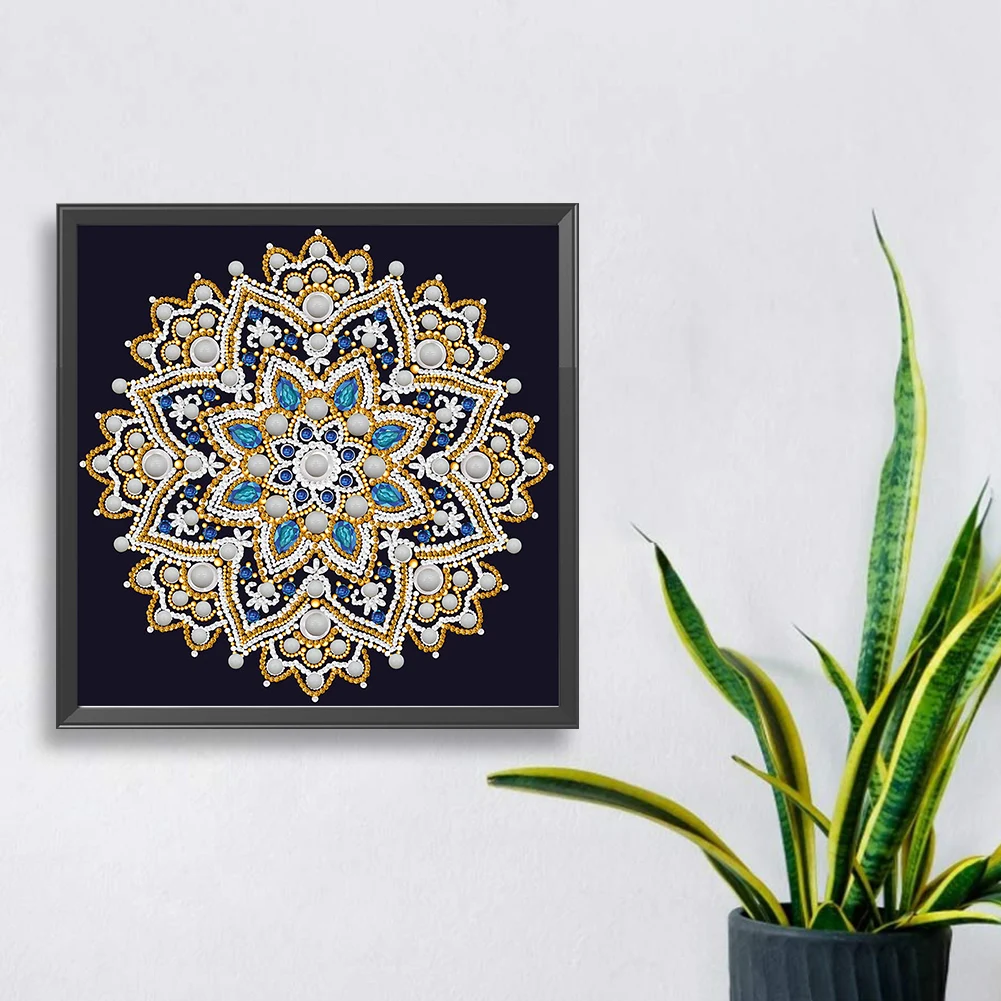 5D DIY جزئية على شكل الحفر الماس طقم الطلاء ماندالا ديكور المنزل