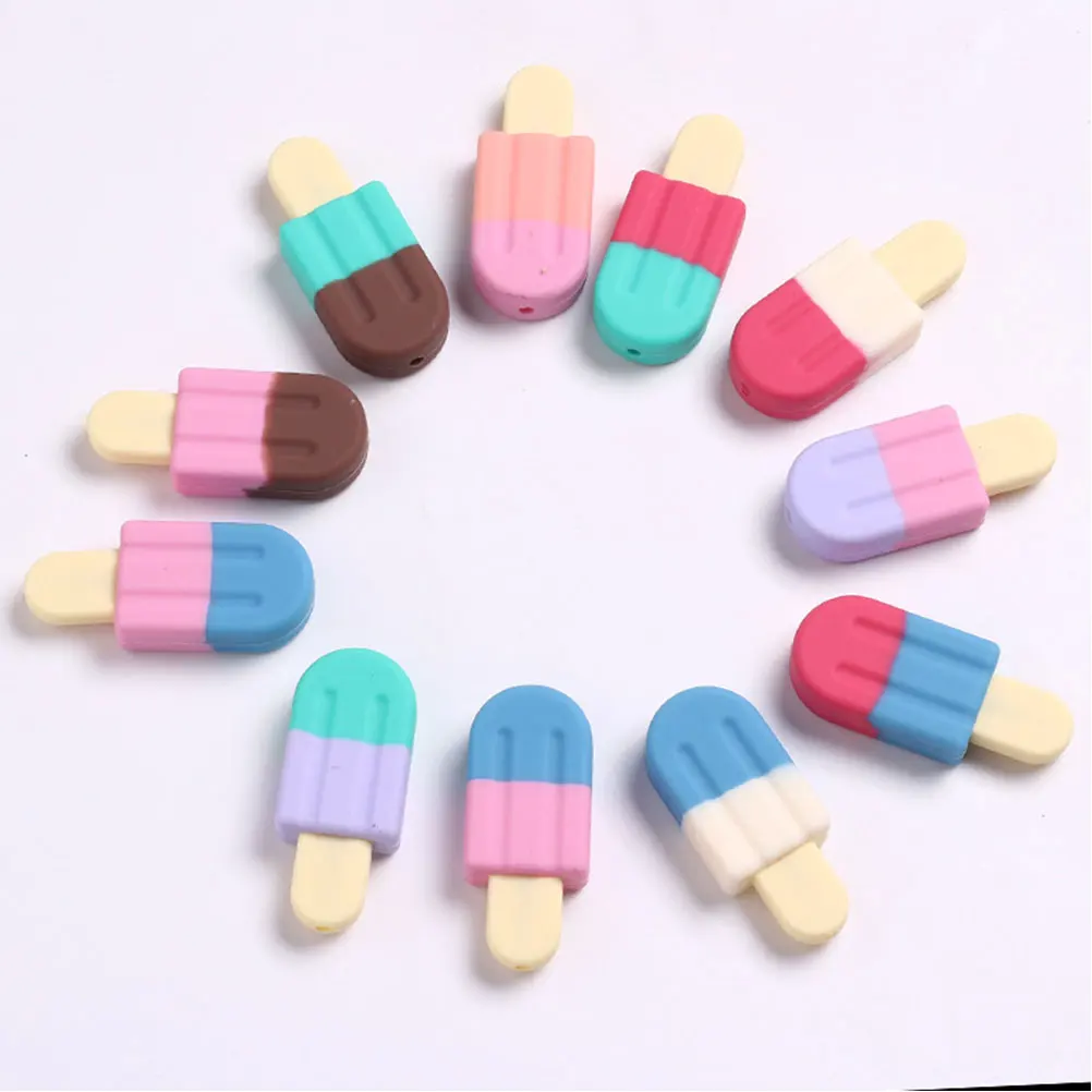 

5pcs USB Cable Protector Random Color Charging Saver Wire Case Cartoon Ice Cream Shape Extend Data Prevent Broken