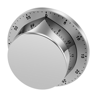 Magnetic Kitchen Timer Digital Timer Shower Study Stopwatch Stainless Steel Counter Alarm Baking Remind Learning Time Management