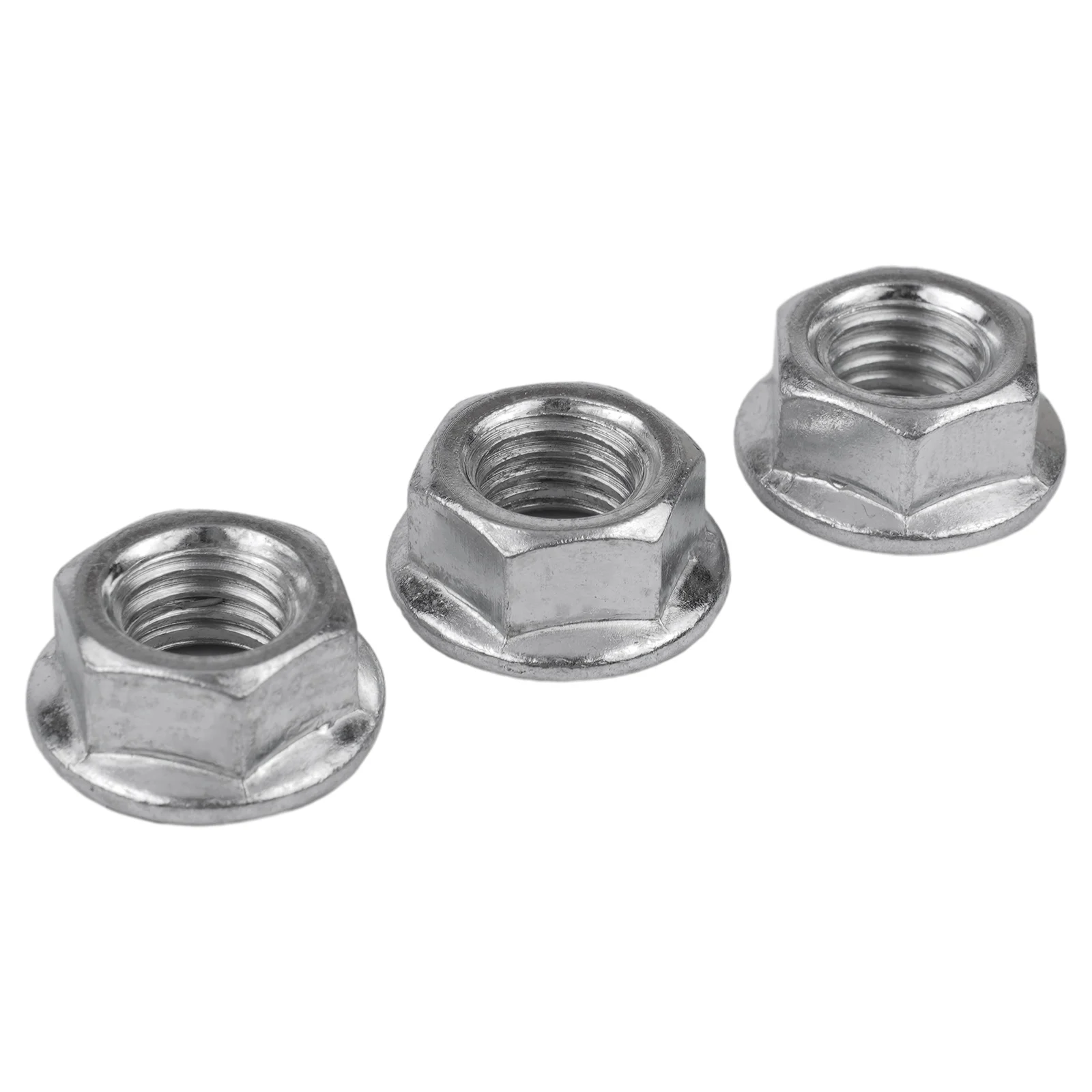 Brand New High Quality 1 Set Nuts For Electric Bike Silver Easy To Install Easy To Use 12mm (M 12) For E-bike For Scooter