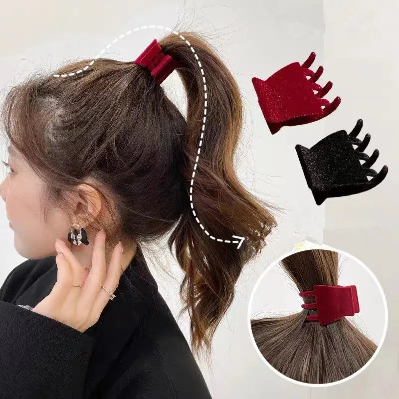 New Fashion Geometric Acrylic Hairpins Hair Clip Crab Barrettes for Women Girl Clamp Hair Accessorie Headwear wholesale