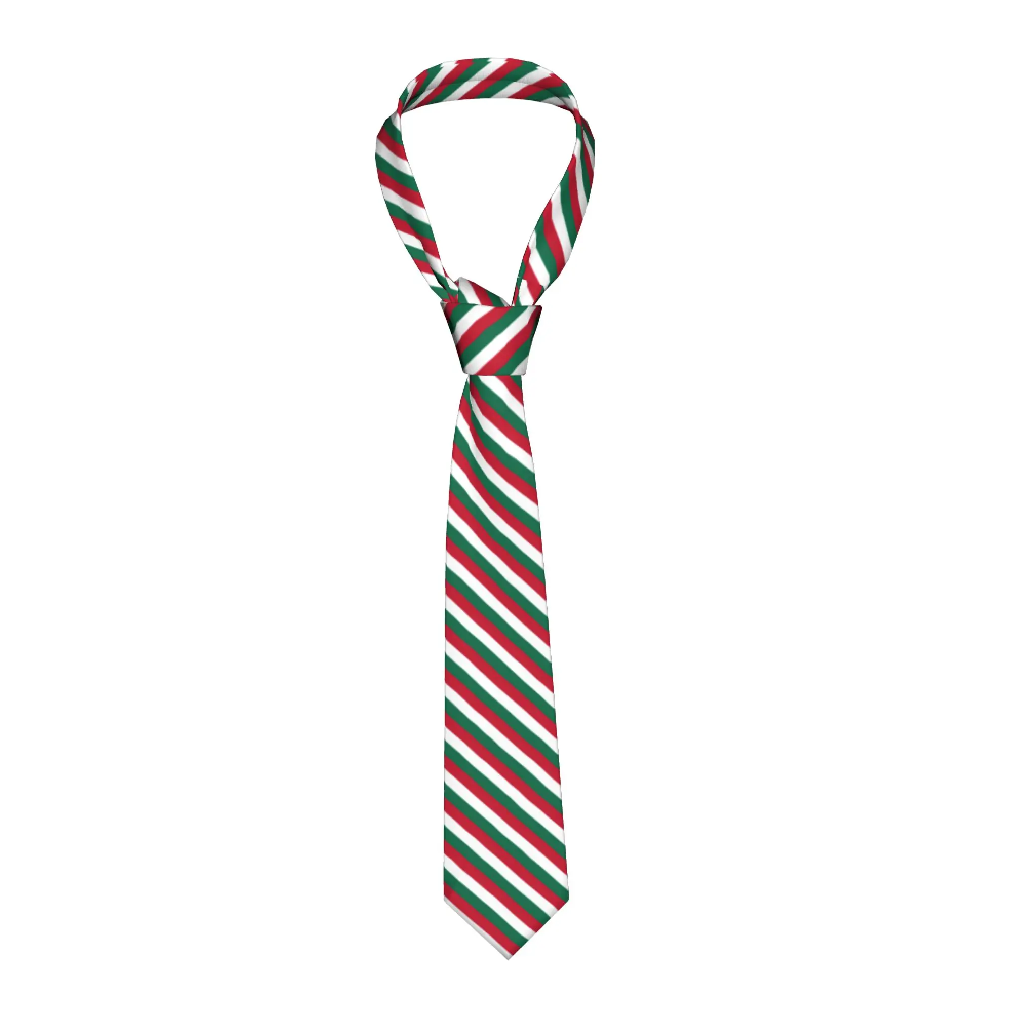Classic Mexico Flag Tie for Business Men Mexican Coat Of Arms Necktie