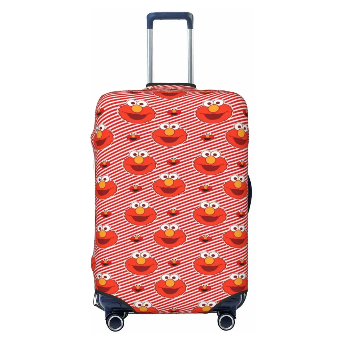 

Custom Cookie Monster ELMO Luggage Cover Elastic Travel Suitcase Protective Covers Suit For 18-32 inch