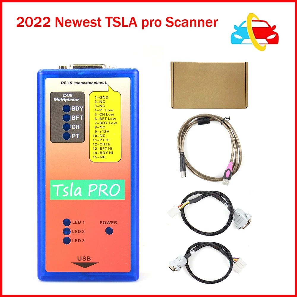 2022 Newest TSLApro Scanner Tsla Pro Auto Diagnostic Car Repair Tools OBD2/OBD Programming for TESL-A S, X, 3 with Free Shipping