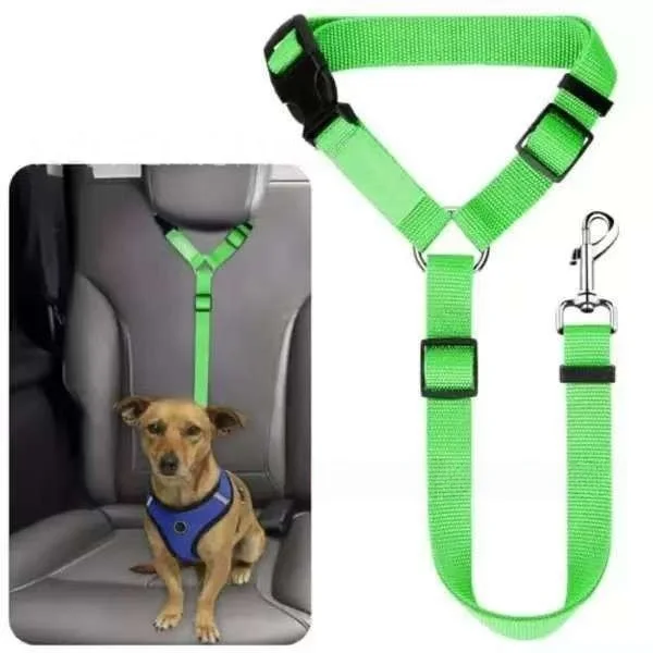 Adjustable Pet Car Seat Belt – Nylon Safety Restraint — detail image 18