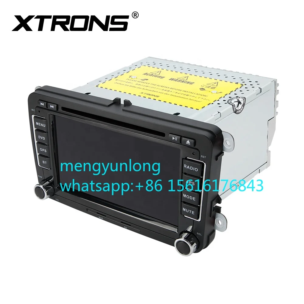 XTRONS 7 بوصة 2 Din راديو السيارة الاندورويد o لشركة فولكس فاجن جولف MK6 سكودا اوكتافيا سيات ليون MK2 اللاسلكية CarPlay مشغل ديفيدي للسيارة #4