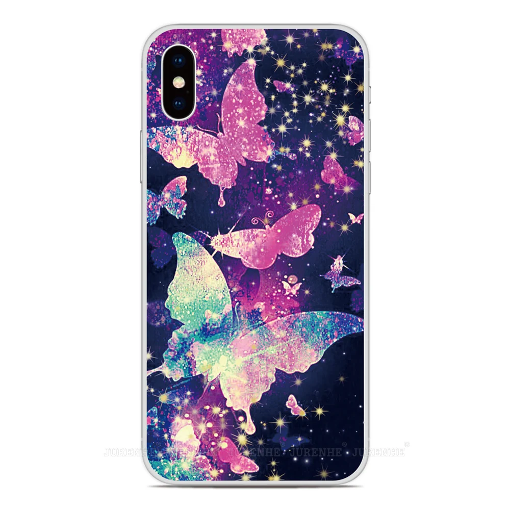 Butterfly Fairy Phone Case For TCL 505 502 501 50 40 X XE XL 30 SE 10 Plus 10L 20 Pro 20B 403 306 305 405 406 408 LE R 20S Cover