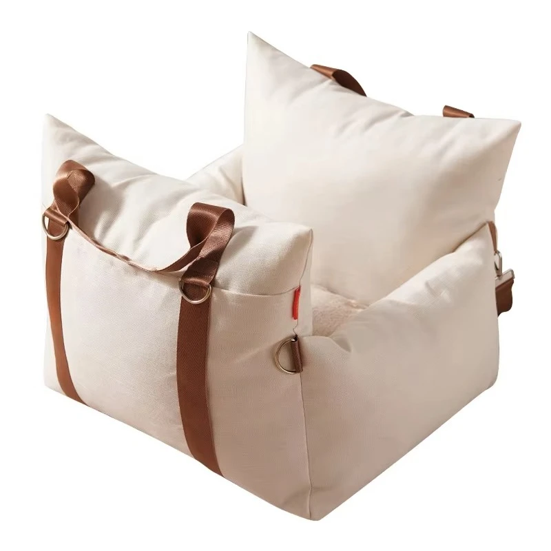 Car Pet Bed Sheet Solid Color Stylish Durable Portable Pet House Anti-fouling Four Seasons Suitable for Small Dogs and Cats