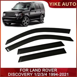 Window Visor for LAND ROVER DISCOVERY 1 2 3 4 5 L318 L319 L462 1994-2021 Door Visor Wind Rain Guards Side Window Wind Deflectors