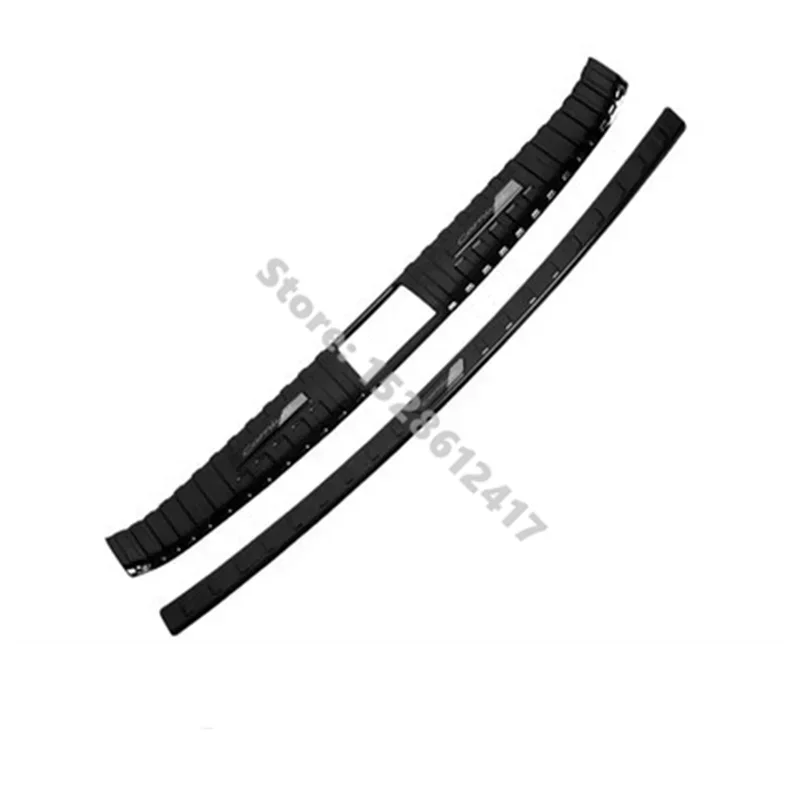 car accessories Rear Bumper Protector Sill Trunk Guard Cover Trim for KIA Carnival Sedona KA4 2021~2024