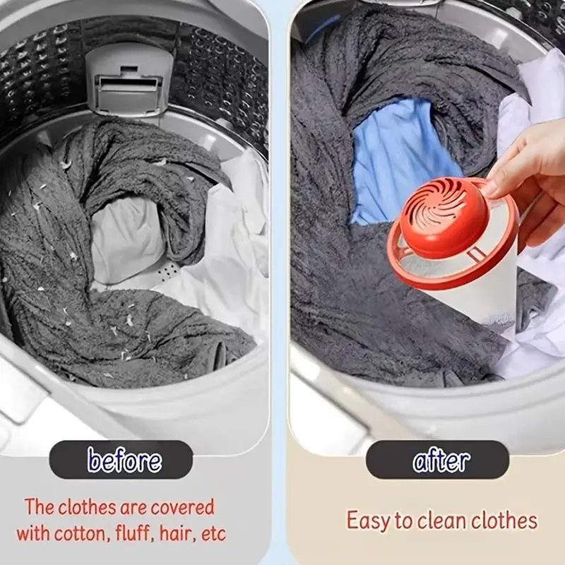 Floating Laundry Balls With Built-in Pod Compartment | Pet Hair & Lint Catcher Washing Net, Multi-Functional Debris Remover