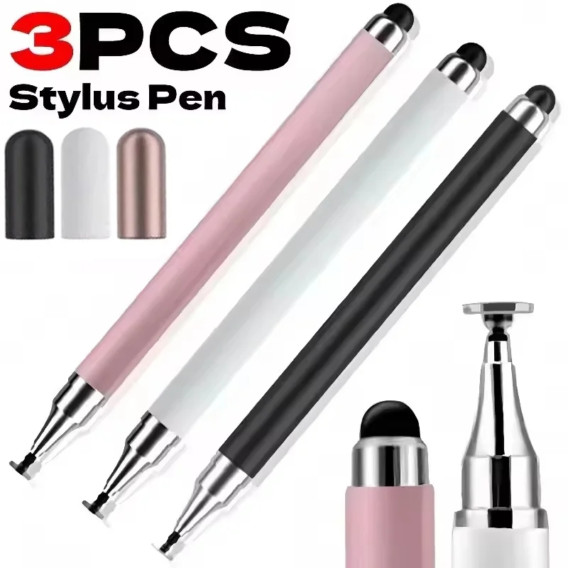 Universeller 2-in-1-Stylus-Stift, Smart-Tablet-Stift, Touchscreen-Stifte für iPhone/Android, alle kapazitiven Touchscreens, Stifte, Zubehör