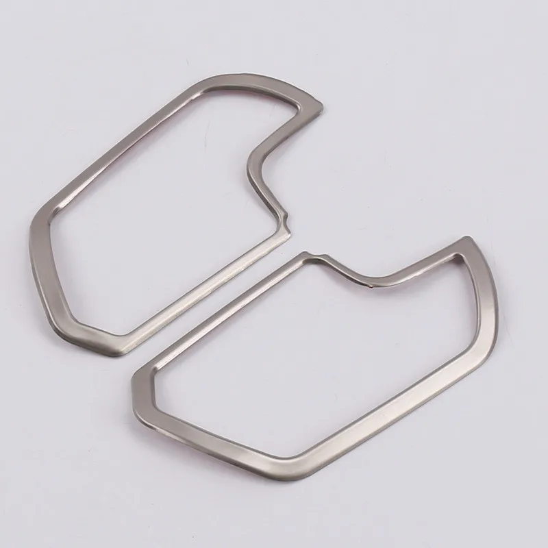 2Pcs Stainless steel Car Interior Door Stereo Speaker Decorative Cover Trim for Kia Sportage R 2011 2012 2013-2015 Accessories