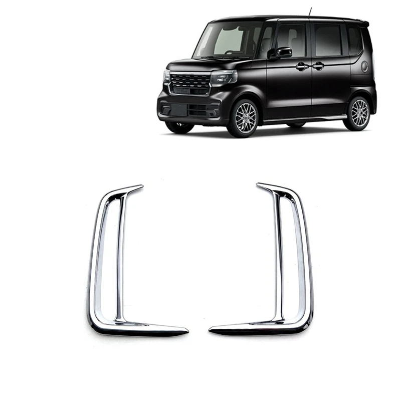 

For Honda N-BOX JF5 JF6 2023 2024 K-Car Rear Fog Light Frame Cover Trim Bumper Decoration Accessories