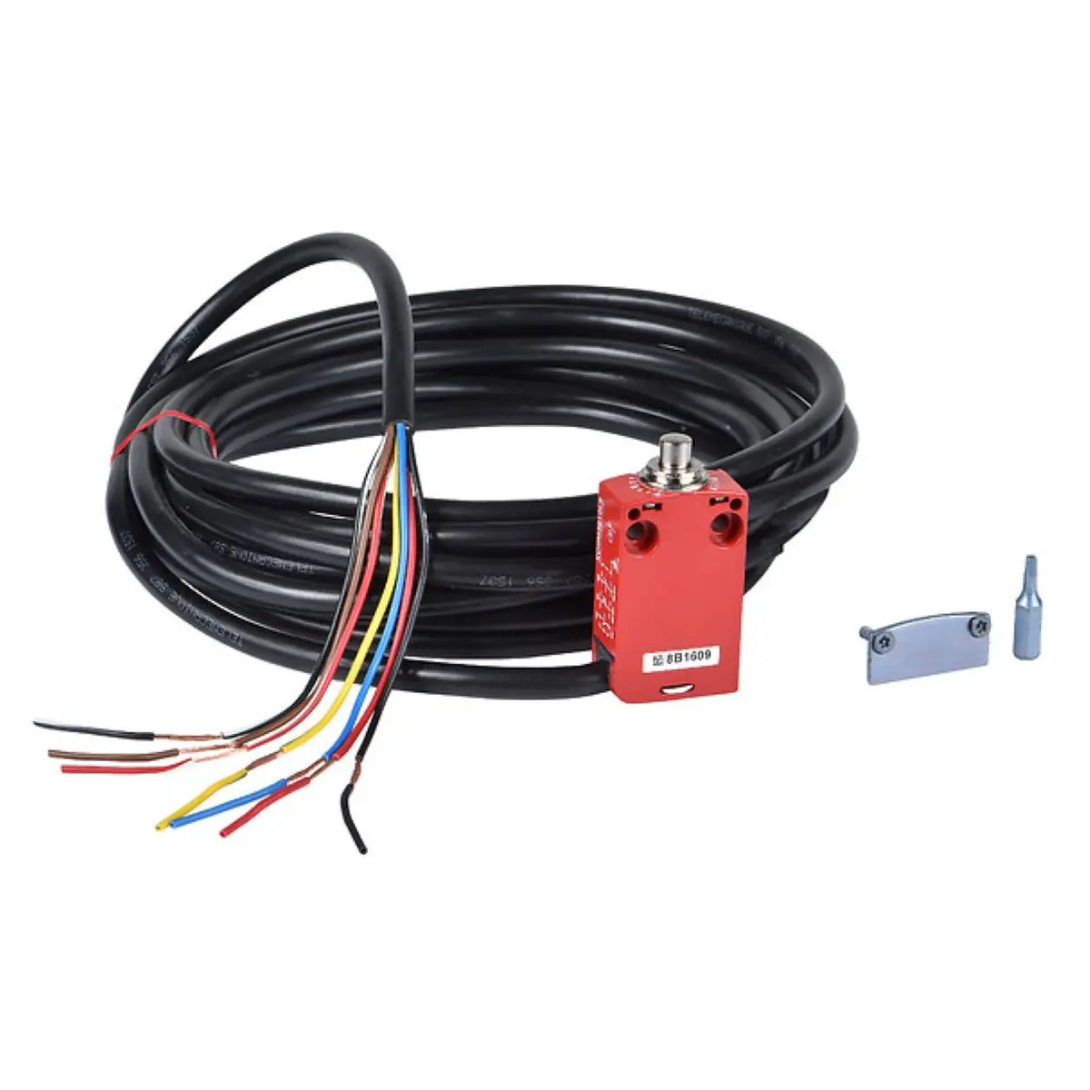 XCSM3710L1 Safety switch XCSM - metal - steel plunger - 2 NC + 1 NO - cable 1 m