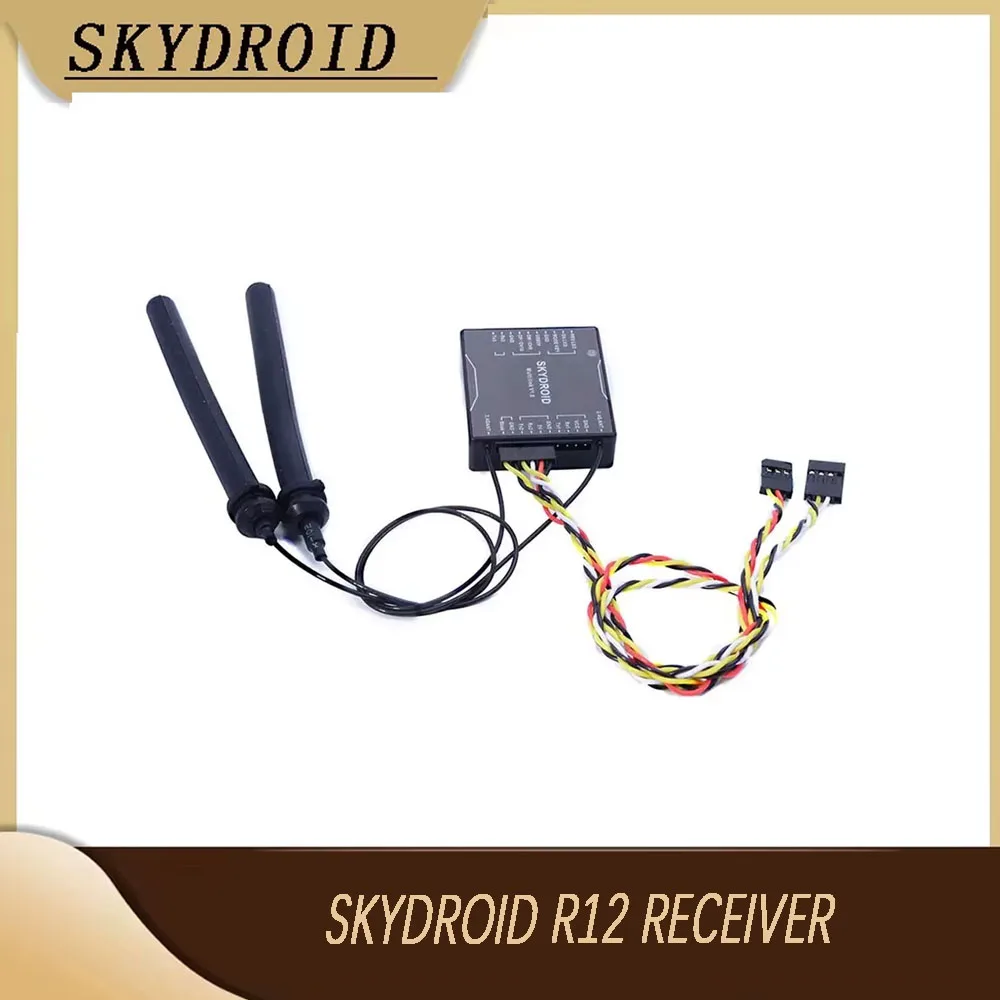 

Skydroid R12 Receiver RX/SG12-RX T12 Remote Control Receiver For T12 Radio Transmitter Plant Protection Drone Assessories