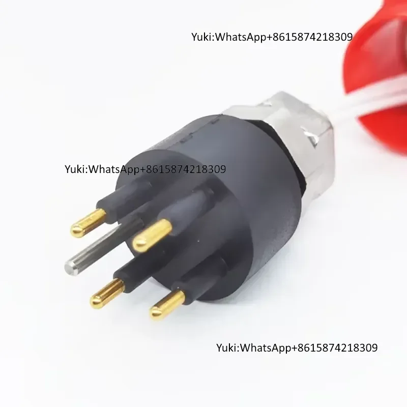 Subsea Wet Mate 4 Contact Water-tight Cord Underwater Bulkhead Connector
