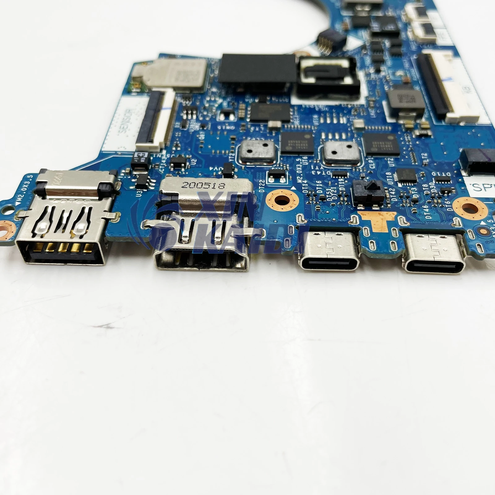 Материнская плата для ноутбука HP EliteBook X360 1030 1040 G8 M46748-601 M46748-001 LA-J443P с процессором I7-1165G7 8 ГБ R Elitebook 1040-G8