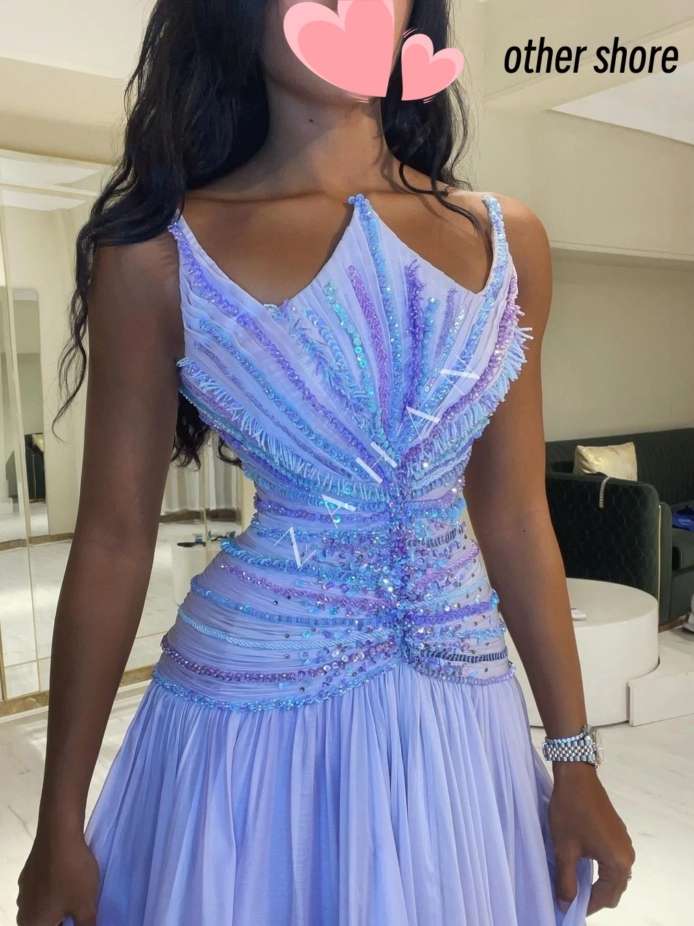 

Other Shore Elegant Vintage Sweet Lilac Beads Mermaid Sexy Stylish Customize Formal Occasion Prom Dress Evening Party Gowns