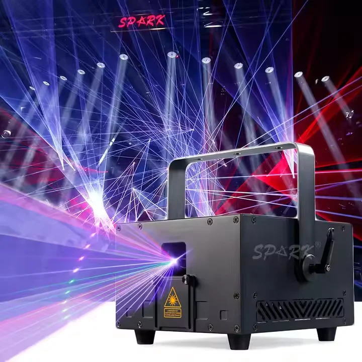 

10W RGB Full Color Laser Light Show for Dj Disco Night Club Wedding Stage