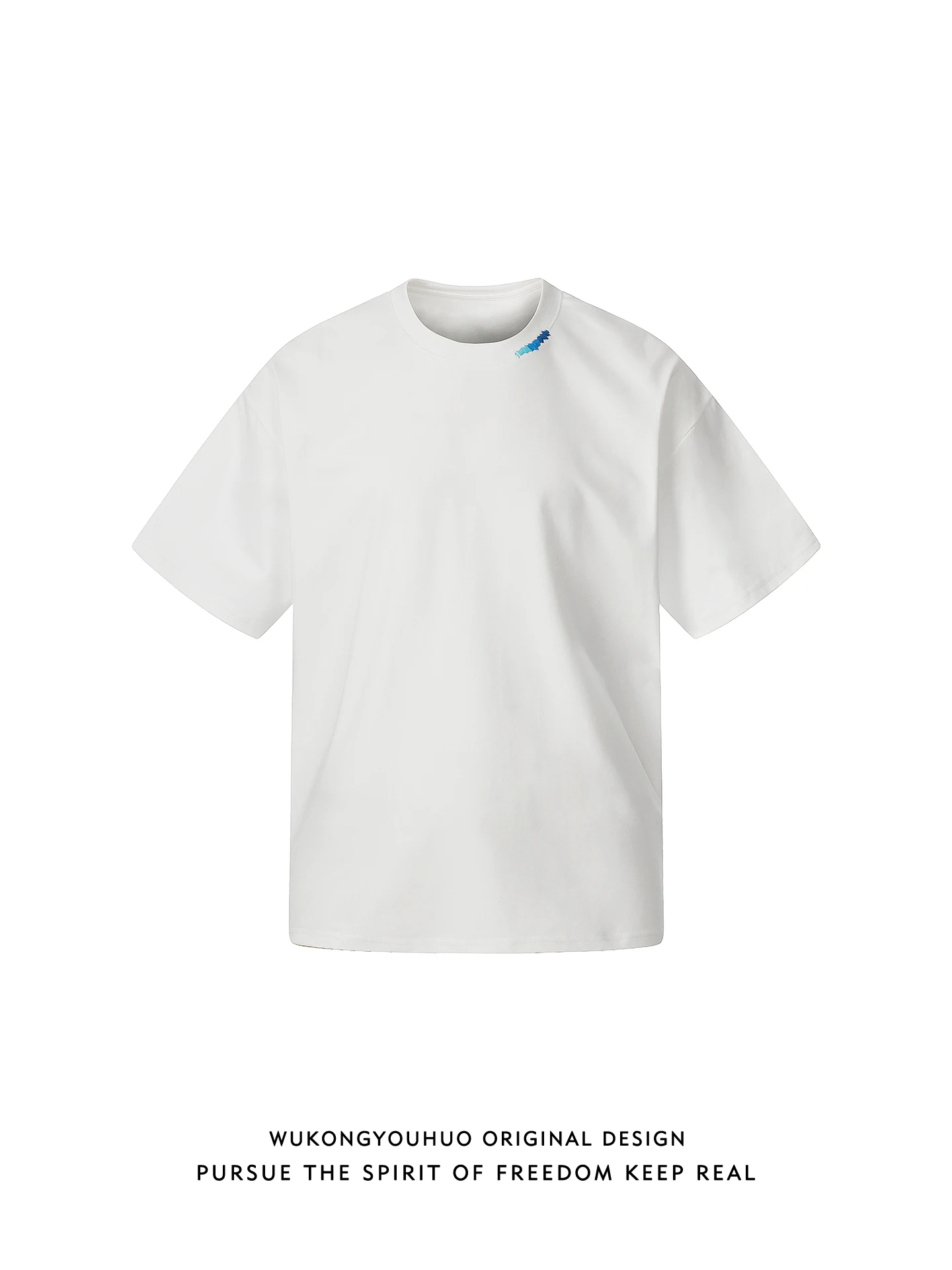 

Мужская летняя футболка свободного кроя с коротким рукавом, дышащая, удобная, с вышивкой, модная, с круглым вырезом, для пар