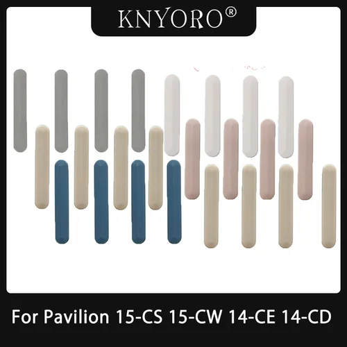 Nuevo pie de goma para ordenador portátil para Pavilion 15-CS 15-CW TPN-Q208 TPN-Q210 14-CE 13-AN TPN-Q207 14-CD TPN-W131 accesorios de pierna con almohadilla de goma