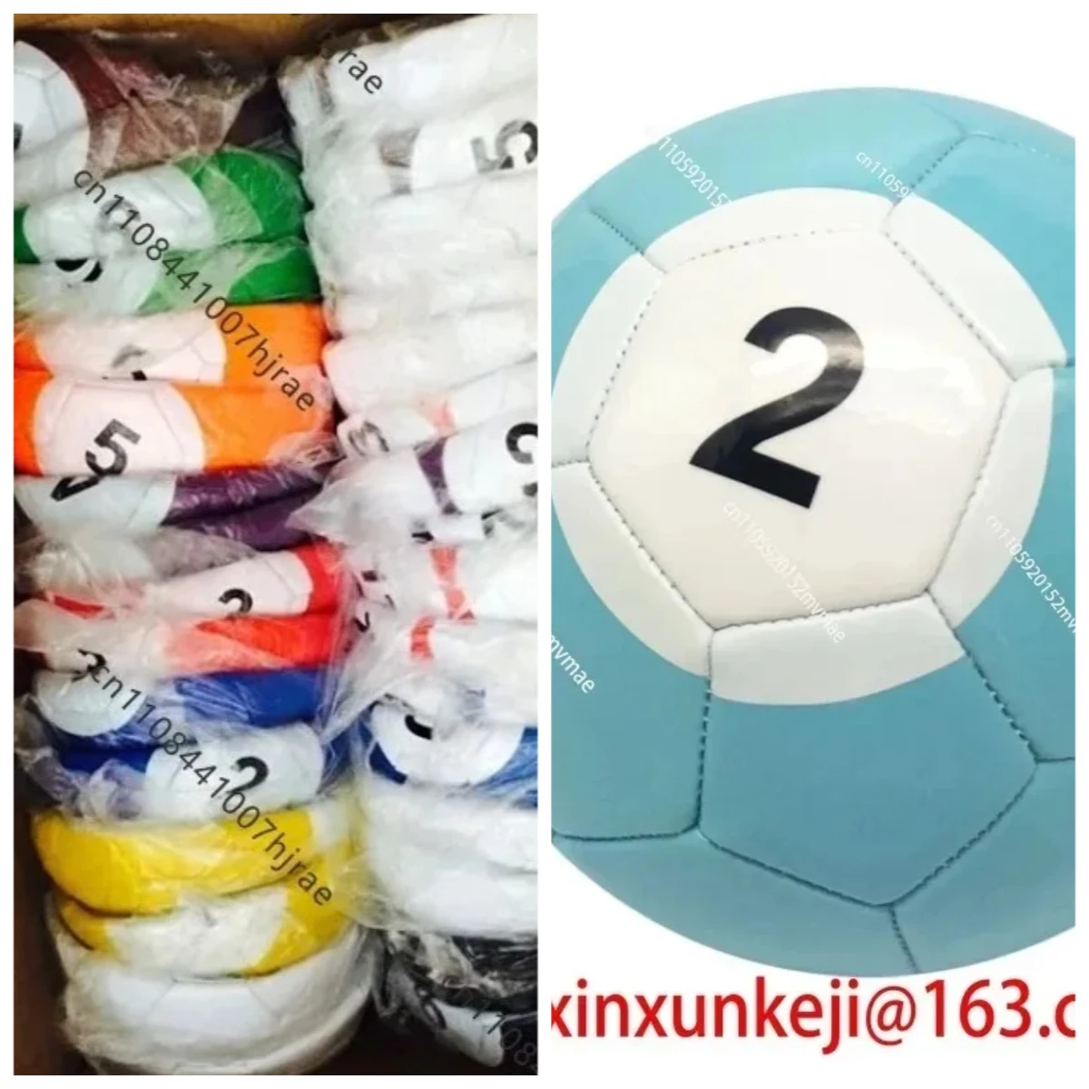 2/ 3/ 4/ 5#16 Pcs Gaint Snookball Snook Snooker Street Soccer Ball Game Huge Billiards Pool Football Sport Toy