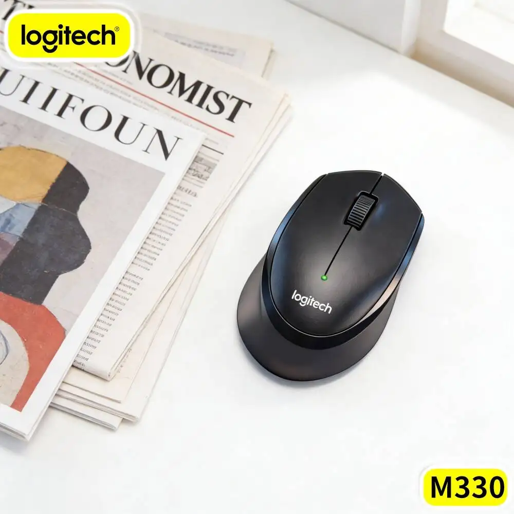 Full Shutdown For Long Storage Logitech M330 Silent Wireless Mouse External Power Switch Save Battery Transport Period