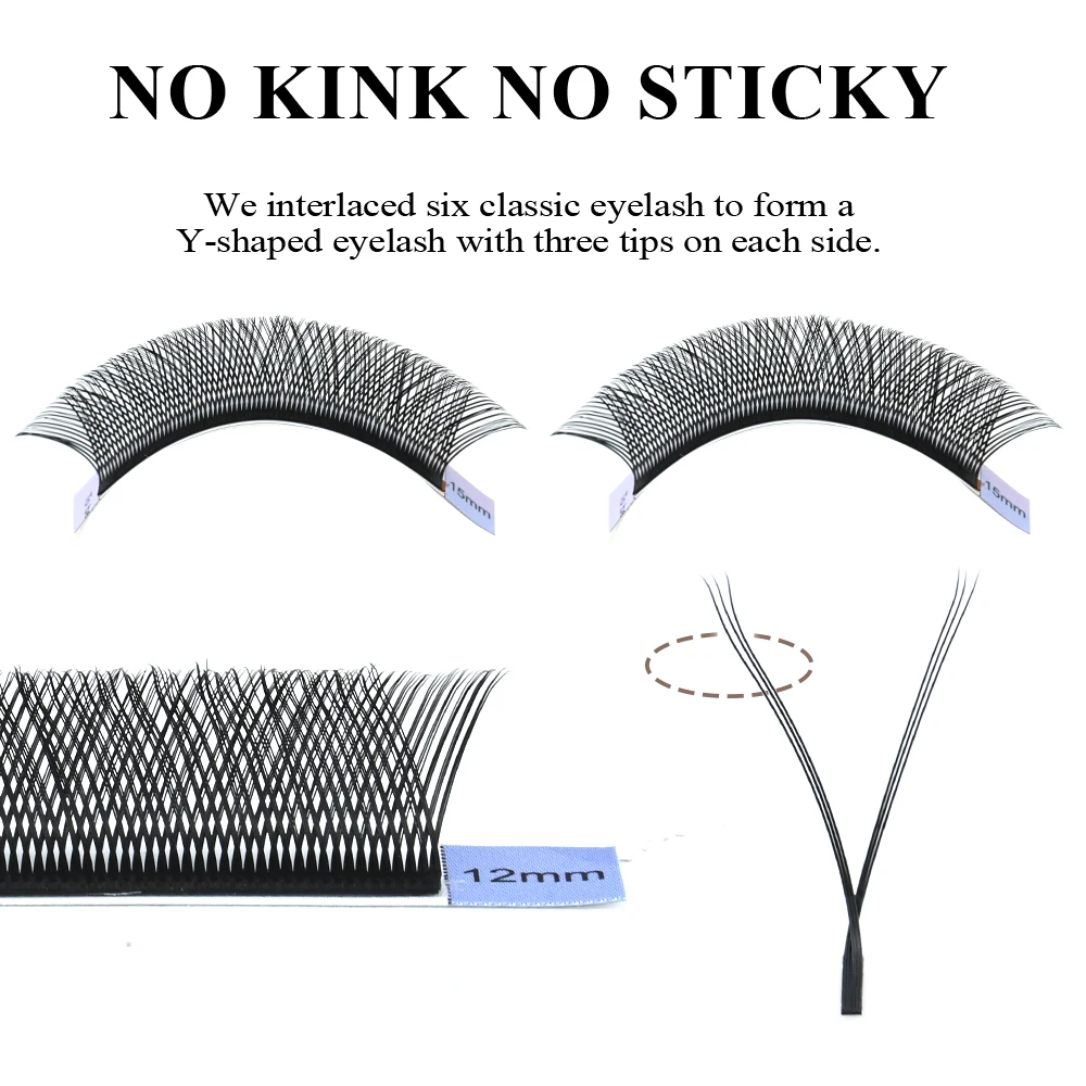 NAGARAKU YY รูปร่างHand Woven Premium Mink Soft Lightขยายขนตาธรรมชาติแต่งหน้าตาข่ายสุทธิCrossขนตาปลอมส่วนบุคคล