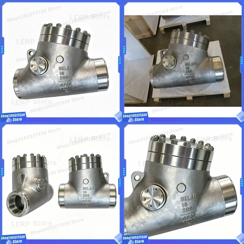 Non Return Valve Metal CF8C Water Flow Control 10 Inch Stainless Steel Check Valve